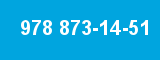 978 873-14-51